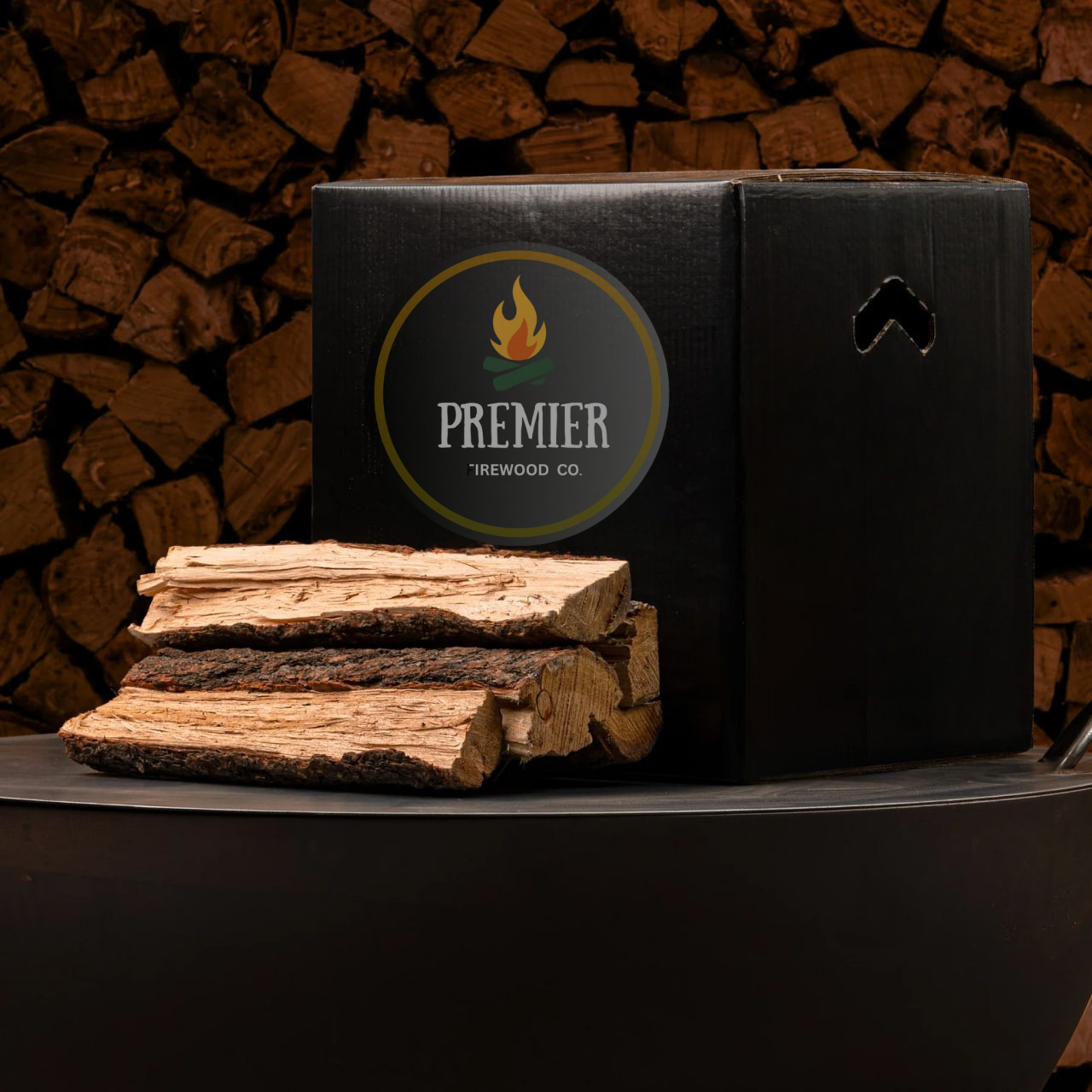 PIÑON FIREWOOD BOX